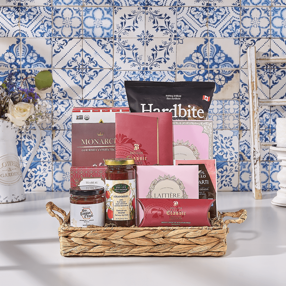 A Kosher Treat With You, kosher gift, kosher, snack gift, snack ,chocolate gift, chocolate, tea gift, tea, Canada delivery