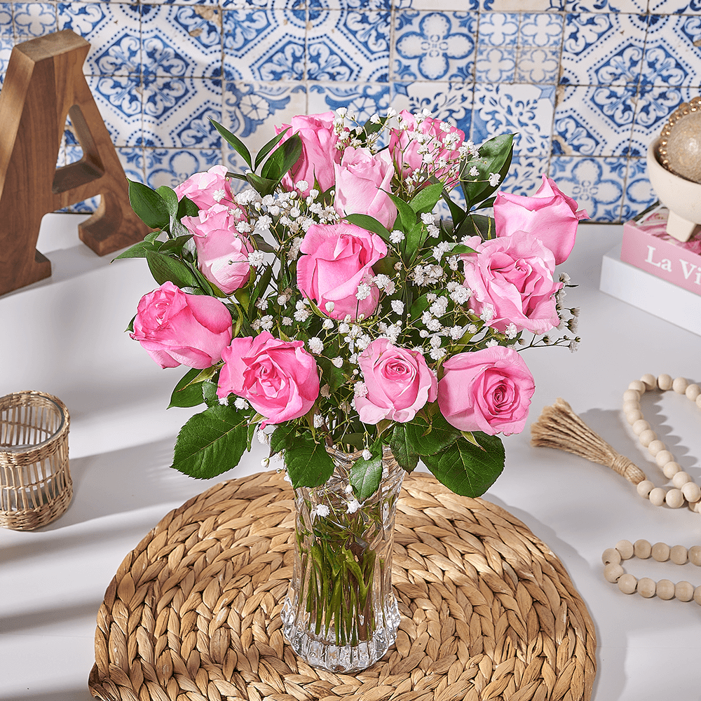 Bouquet of Pink Roses, flower gift, flower, bouquet gift, bouquet, Canada delivery
