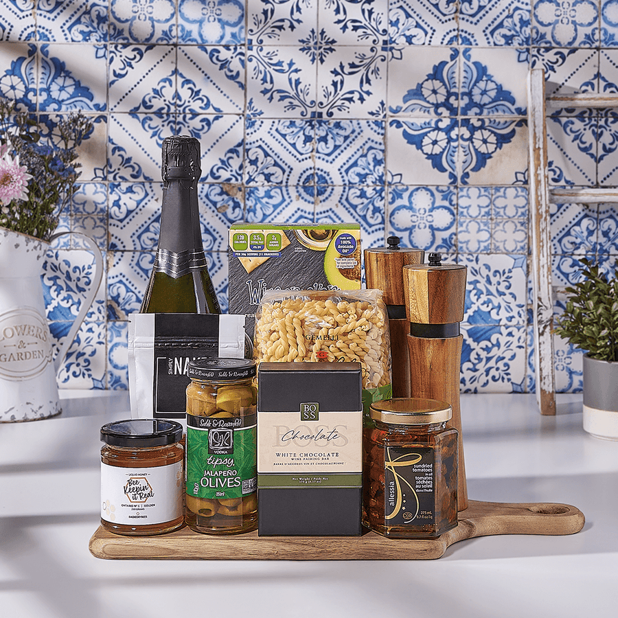 Champagne Celebration Gift Set, champagne gift, champagne, sparkling wine gift, sparkling wine, kosher gift, kosher, Canada delivery