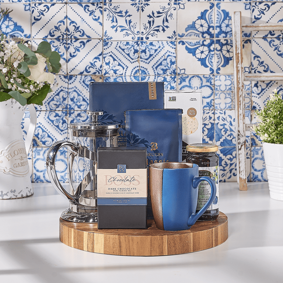 Coffee & Chocolates Kosher Gift Set, kosher gift, kosher, coffee gift, coffee, chocolate gift, chocolate, Canada delivery