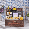 Deluxe Purim Wine & Snack Basket, wine gift, wine, kosher wine gift, kosher wine, Canada delivery