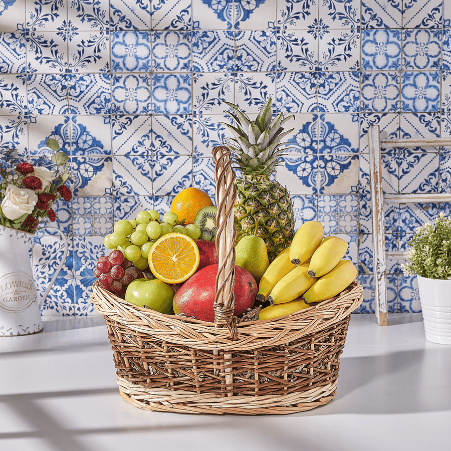 Festive Fruit Basket, kosher gift, kosher, fruit gift, fruit, fruit basket, Canada delivery