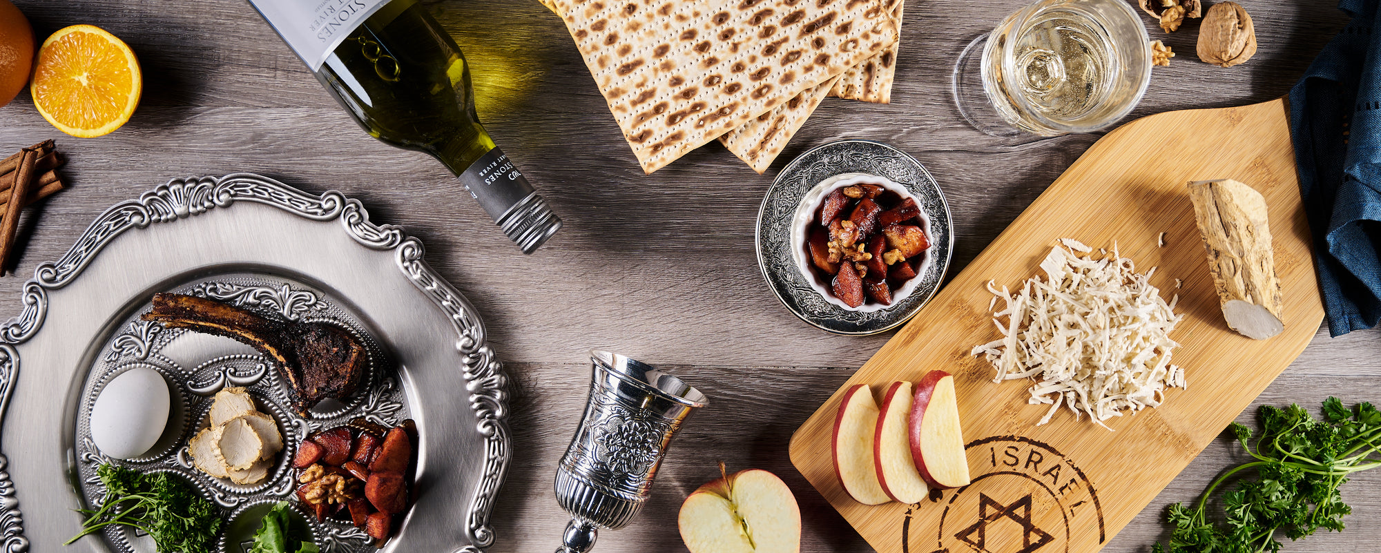 Premium kosher gift basket beautifully presented for delivery in Canada