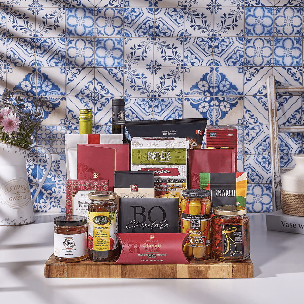 Kosher Grand Feast Wine Gift Basket