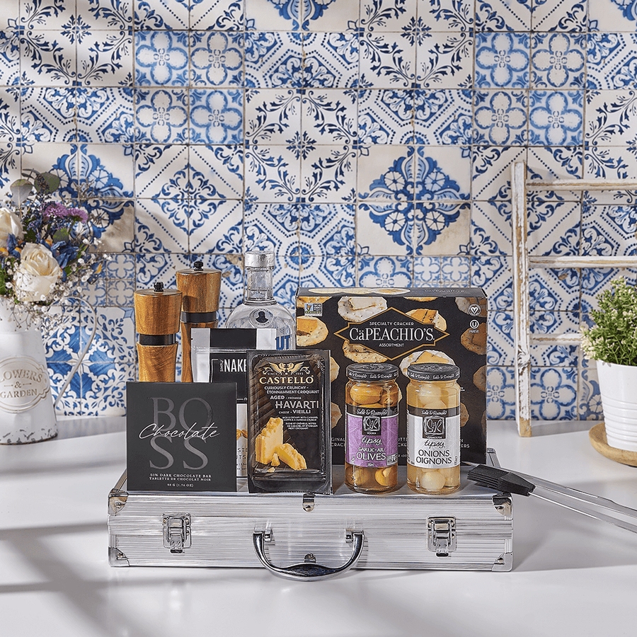 Kosher Liquor & Grilling Gift, liquor gift, liquor, kosher gift, kosher, grilling gift, grilling, bbq gift, bbq, Canada delivery