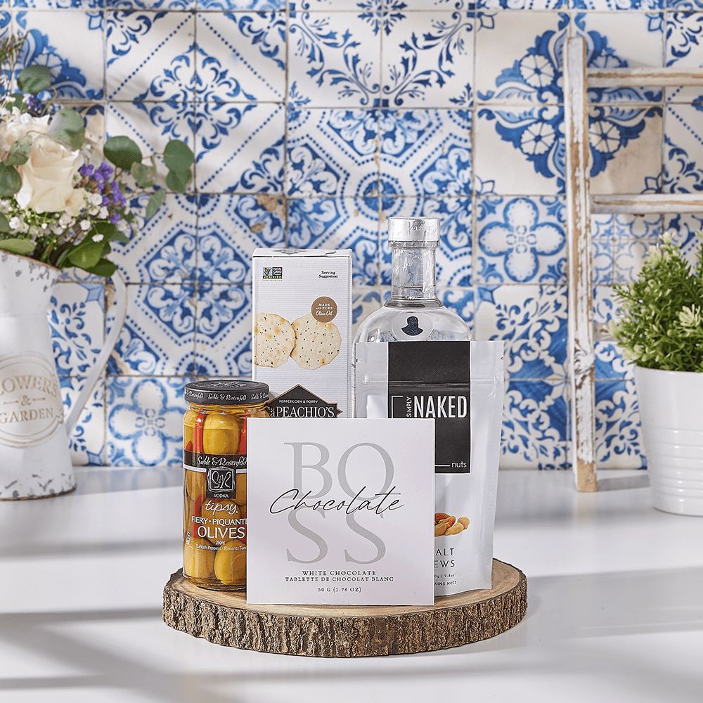 Kosher Liquor & Snacks Platter