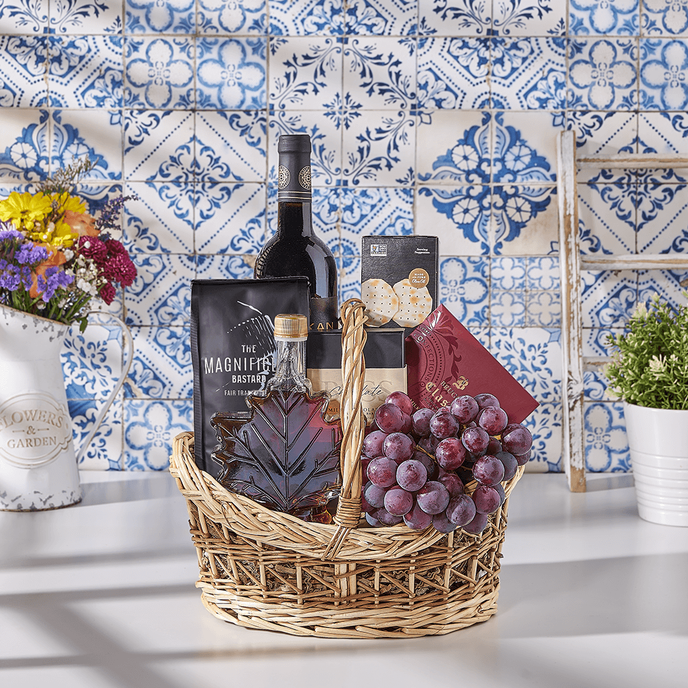 Kosher Wine Mishloach Manot, kosher wine gift, kosher wine, kosher gift, kosher, wine gift, wine, Canada delivery