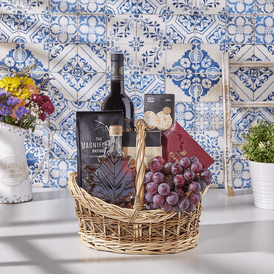 Kosher Wine Mishloach Manot, kosher wine gift, kosher wine, kosher gift, kosher, wine gift, wine, Canada delivery