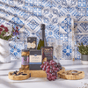 Modern Cheese Board & Champagne Gift Set, champagne gift, champagne, sparkling wine gift, sparkling wine, kosher gift, kosher, Canada delivery