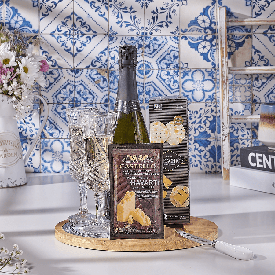 Nosher’s Bliss Kosher Champagne Gift Set, champagne gift, champagne, sparkling wine gift, sparkling wine, kosher gift, kosher, Canada delivery