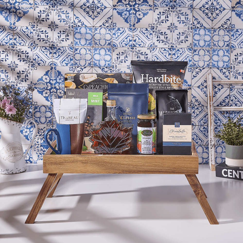 Refreshment Snack Platter, kosher gift, kosher, tea gift, tea, coffee gift, coffee, Canada delivery