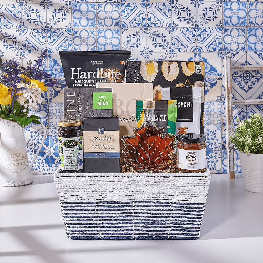 Tasty Kosher Snacking Gift Basket, kosher gift, kosher, snack gift, snack, Canada delivery