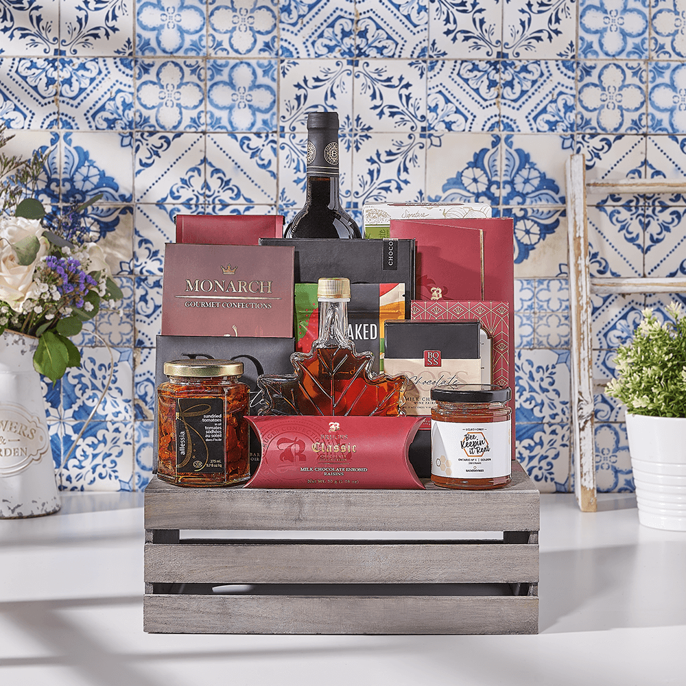 The Mega Market Basket, kosher wine gift, kosher wine, kosher gift, kosher, wine gift, wine, chocolate gift, chocolate, Canada delivery