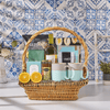 Total Refreshment Kosher Gift Basket, kosher gift, kosher, wine gift, wine, tea gift, tea, Canada delivery