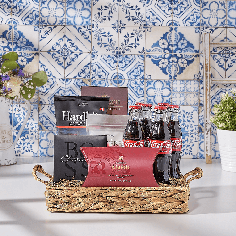 Wonderful Soda Gift Set, soda gift, soda, chocolate gift, chocolate, candy gift, candy, Canada delivery