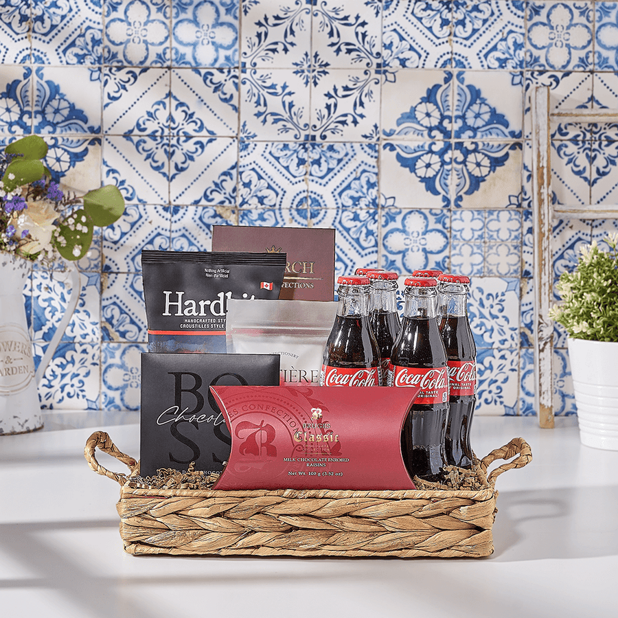 Wonderful Soda Gift Set, soda gift, soda, chocolate gift, chocolate, candy gift, candy, Canada delivery