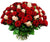 Bouquet Of Red & White Roses